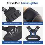 LIONSCOOL Adjustable Weighted Vest for Workouts