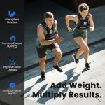 LIONSCOOL Adjustable Weighted Vest for Workouts