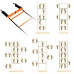 YISSVIC 20ft Agility Ladder with Cones and Bag