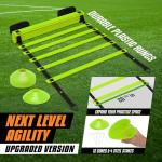 Yes4All Agility Ladder Training Set with Cones