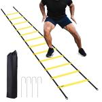 Ohuhu 12-Rung Agility Ladder for Speed Training