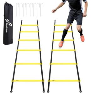 Sportneer 20ft Agility Ladder Training Set
