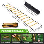 Happy Jump 12 Rung Agility Ladder for Speed Training