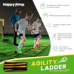Happy Jump 12 Rung Agility Ladder for Speed Training