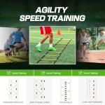 Happy Jump 12 Rung Agility Ladder for Speed Training
