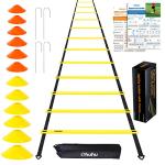 Ohuhu Agility Ladder Set with Cones and Stakes