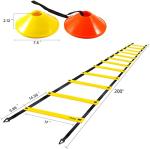 Ohuhu Agility Ladder Set with Cones and Stakes