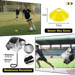 ZNCMRR 20Ft Adjustable Agility Ladder Set