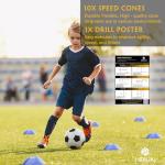 Agility Ladder Training Set with Hurdles & Cones