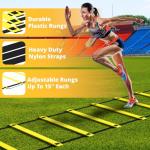 Yes4All Speed Training Equipment Set with Ladder, Hurdles, Cones