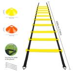 20FT Agility Ladder Training Set with Cones
