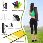 MIVERYEA Soccer Training Equipment Set with Carry Bag