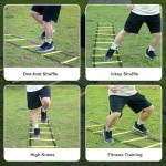 MIVERYEA Soccer Training Equipment Set with Carry Bag