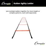 Champion Sports 13' Rubber Agility Ladder