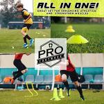 Agility Ladder Kit with Hurdles, Jump Rope, Cones