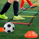 FENGDU 9-Rung Agility Ladder with 10 Disc Cones