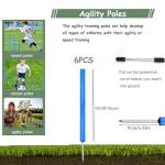 Agility Ladder Set with Poles and Cones