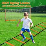 Portable 12×6 ft Collapsible Soccer Goal Set