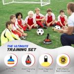 Set of 50 Agility Disc Cones with Carry Bag