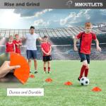 Pro-Grade Soccer Training Cones Set with Carry Bag
