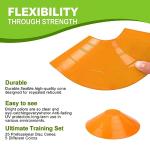 Set of 25 Agility Cones with Carry Bag