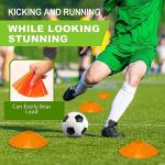 Set of 25 Agility Cones with Carry Bag