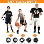 GoSports 20 Pack Agility Training Sport Cones