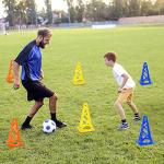 30 Pack Agility Training Cones with Carry Bag