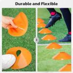 GHB 50 Pack Multicolor Agility Training Cones