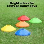 GHB 50 Pack Multicolor Agility Training Cones