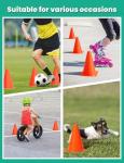 7-Inch Soccer Training Cones - 12 Pack