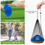 25 Pcs Agility Training Cones with Carry Bag