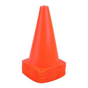 Set of 10 Agility Training Traffic Cones