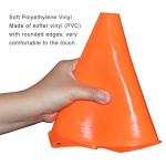 Set of 10 Agility Training Traffic Cones