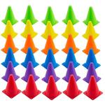 Faswin 30 Pack Colored Sports Training Cones