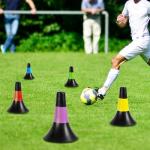 ZEAYEA 8-Pack Agility Training Cones with Carry Bag