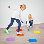 9-Inch Non-Slip Agility Spot Markers (18 Pcs)