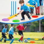 9-Inch Non-Slip Agility Spot Markers (18 Pcs)
