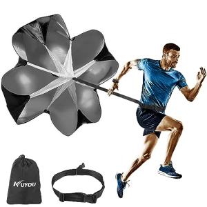 KUYOU Speed Training Resistance Parachute 56-Inch