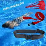 Swimming Training Set: Resistance Belt & Parachute