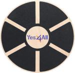 Yes4All 300lbs Wooden Wobble Balance Board