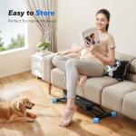 MERACH Balance Board with Resistance Bands and Monitor