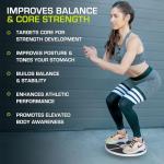 ProsourceFit Wooden Balance Board for Core Training