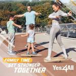 Yes4All 350LBS Rocker Balance Board for Therapy