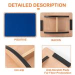 Non-Slip Wooden Balance Board for Exercise and Therapy
