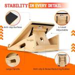 Yes4All 2-in-1 Wooden Balance and Slant Board