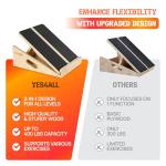 Yes4All 2-in-1 Wooden Balance and Slant Board