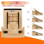 Yes4All 2-in-1 Wooden Balance and Slant Board