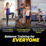 GIBBON Balance Board for All Ages and Workouts