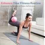 Mini Pilates Exercise Ball - 9 Inch Stability Ball